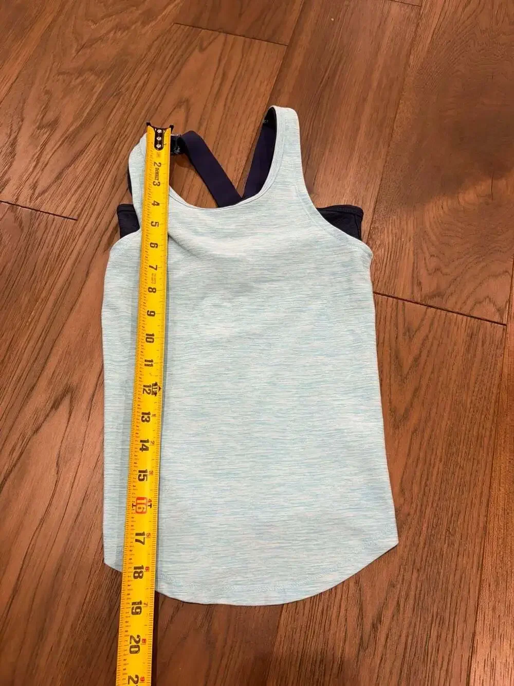 Old Navy Active Breathe On 2-in-1 Double Layer Activewear Tank Top Girls Size S